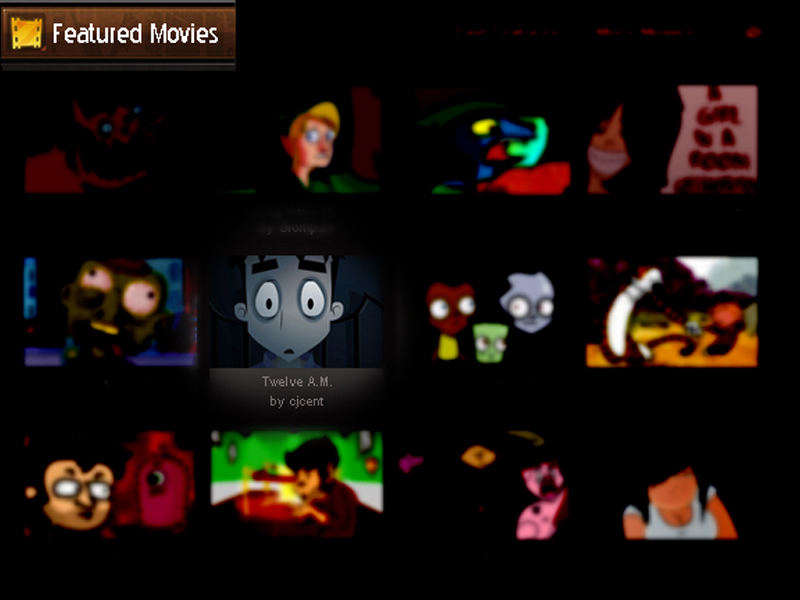 Twelve A.M. Featured on Newgrounds 11-1-13